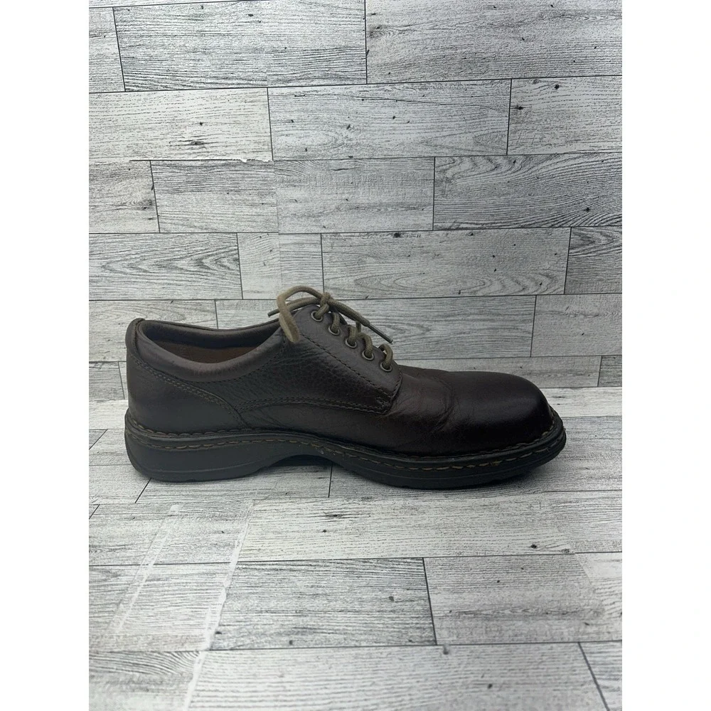 Born Hutchins II Mens Brown‎ Leather Casual Oxfords Size 10 M6660